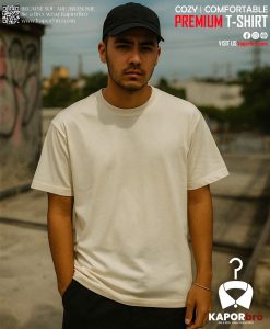 Cream T-Shirt – Soft, Stylish & Everyday Wear | KapoorBro